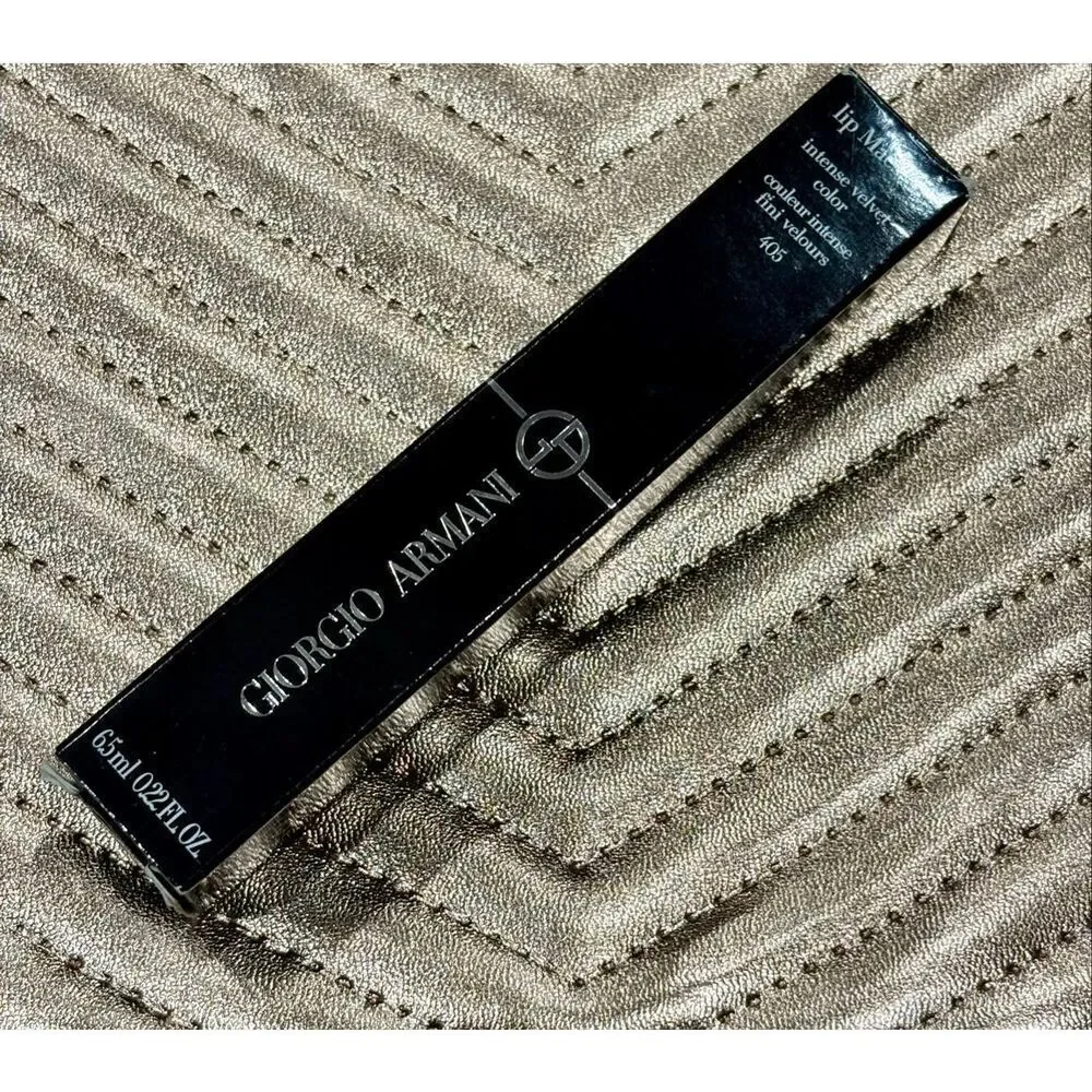 GIORGIO ARMANI- NIB Lip Maestro/Intense Velvet Color Liquid Lipstick/#405-Sultan
